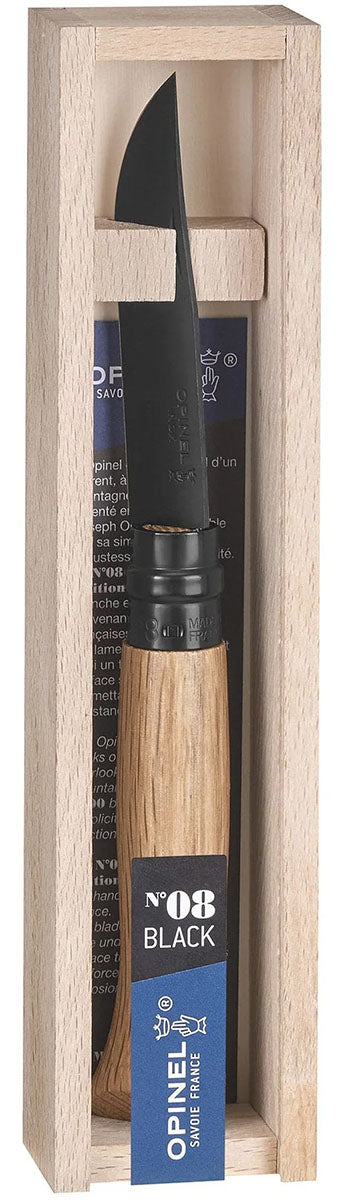 No. 08 Black Oak Folding Knife