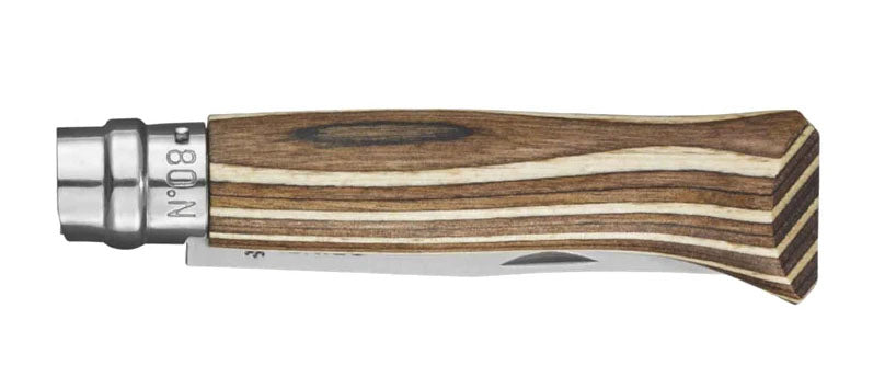 N°08 Laminated Birch Folding Pocket Knife
