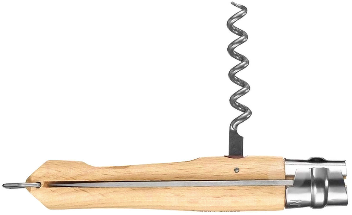 N°10 Corkscrew Bottle Opener Folding Knife 