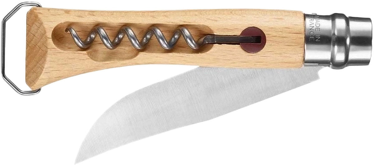 N°10 Corkscrew Bottle Opener Folding Knife 
