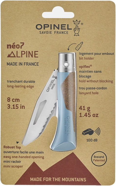 néo7 Alpine Glacier Blue Folding Pocket Knife