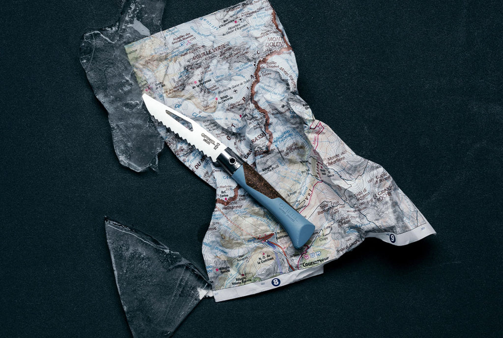 néo7 Alpine Glacier Blue Folding Pocket Knife