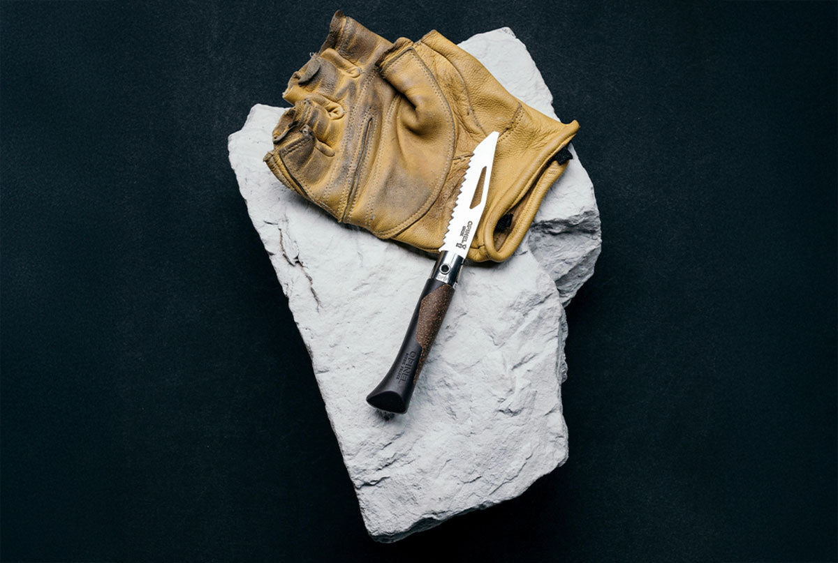 néo7 Alpine Dark Brown Folding Pocket Knife