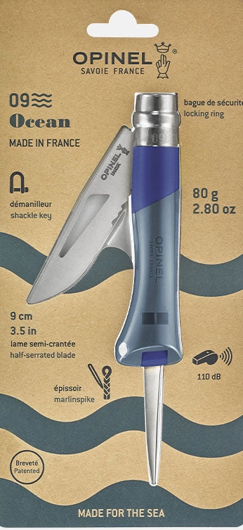 N°09 Ocean Blue Folding Pocket Knife