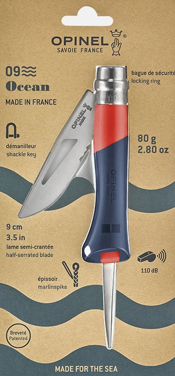 N°09 Ocean Red Folding Pocket Knife