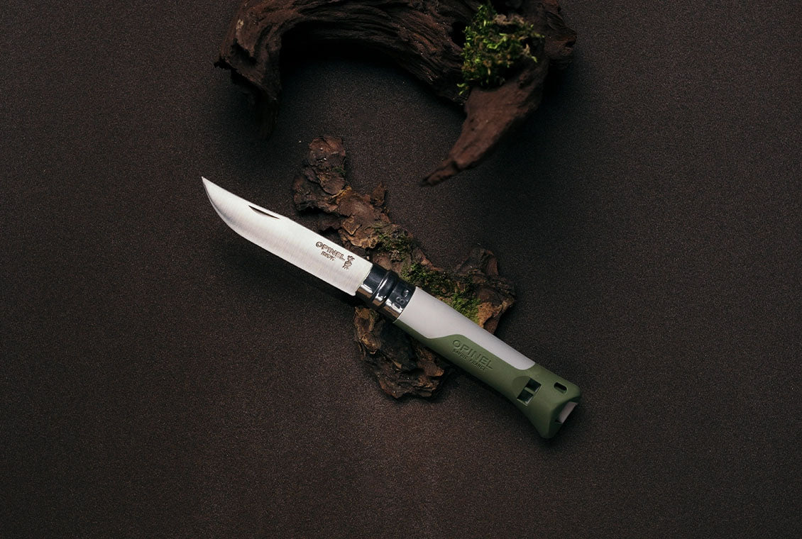 N°08 Horizon Khaki Folding Pocket Knife
