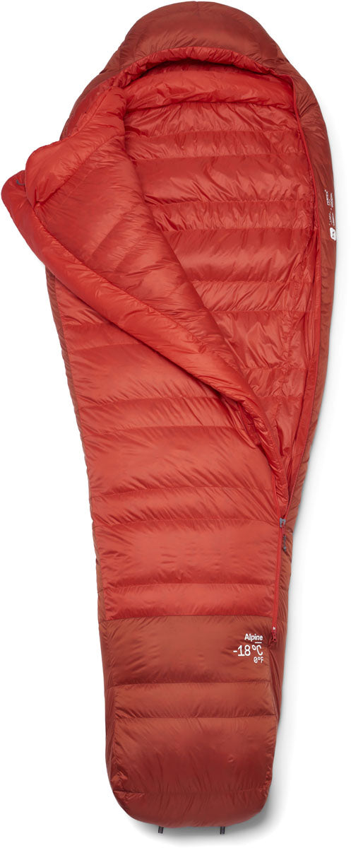 Alpine Down Sleeping Bag (-18 °C) - Adults'