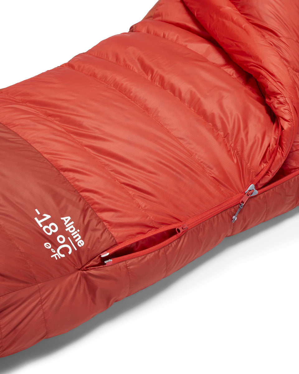 Alpine Down Sleeping Bag (-18 °C) - Adults'