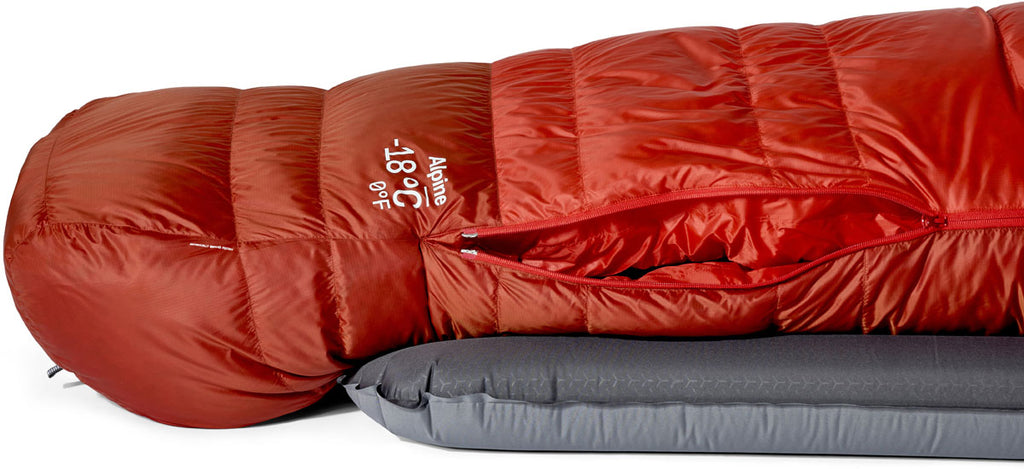 Alpine Down Sleeping Bag (-18 °C) - Adults'