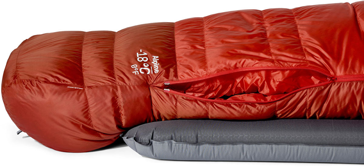 Alpine Down Sleeping Bag (-18 °C) - Adults'