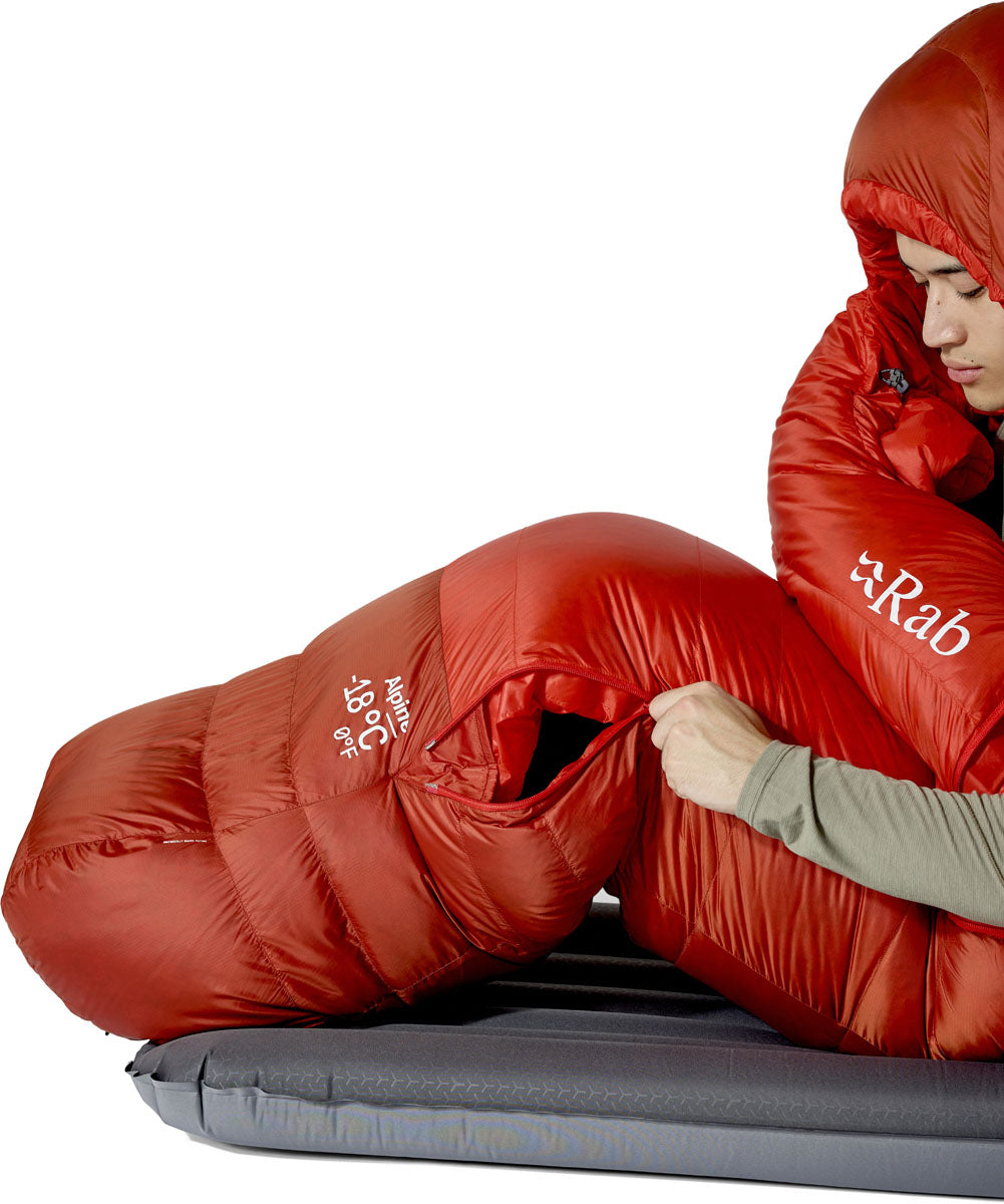 Alpine Down Sleeping Bag (-18 °C) - Adults'