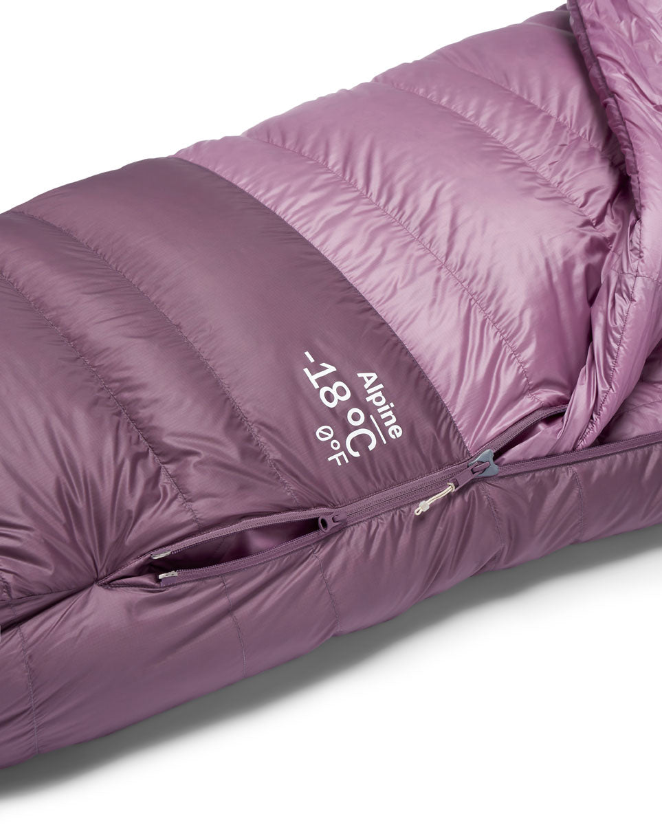 Alpine Down Sleeping Bag (-18 °C) - Women's