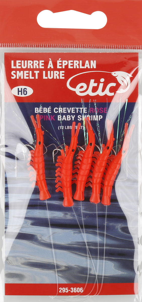 Pink Baby Shrimp Smelt Lure