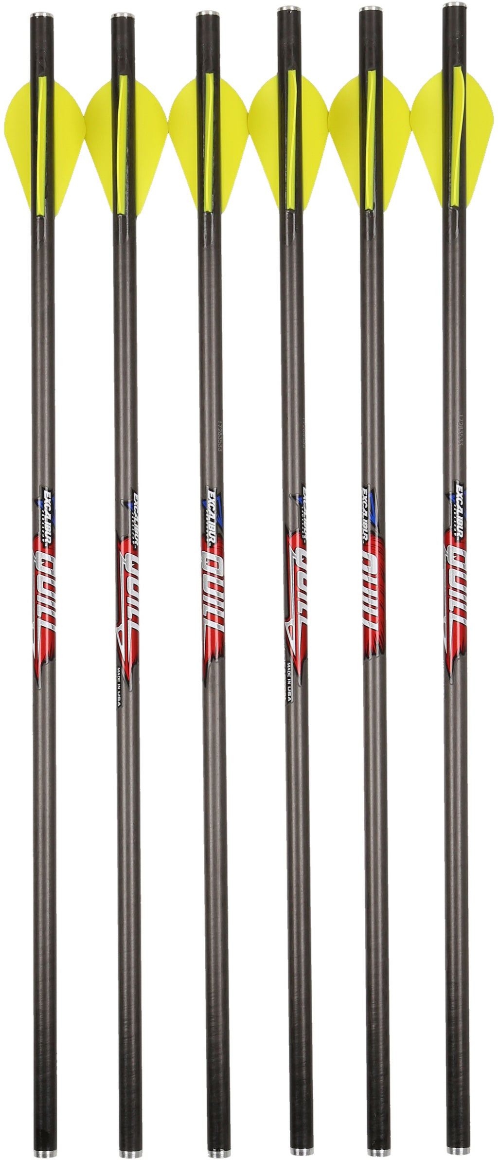 Quill Carbon Arrows - 6/PK