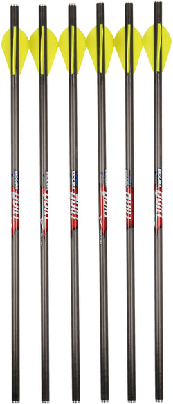 Quill Carbon Arrows - 6/PK