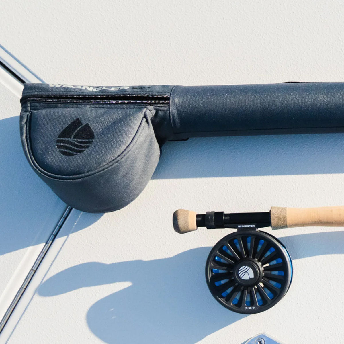 Wrangler Salt Fly Rod and Reel Combo - 4 pcs
