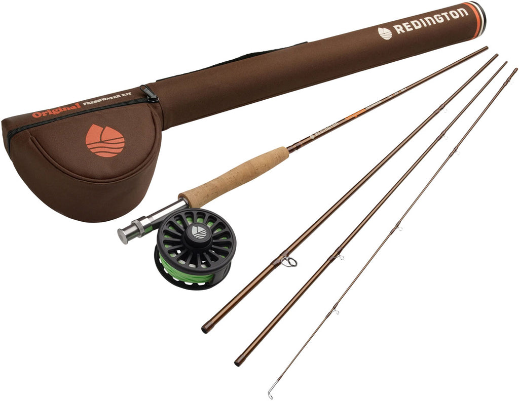 Original Freshwater Fly Rod and Reel Combo - 4 pcs