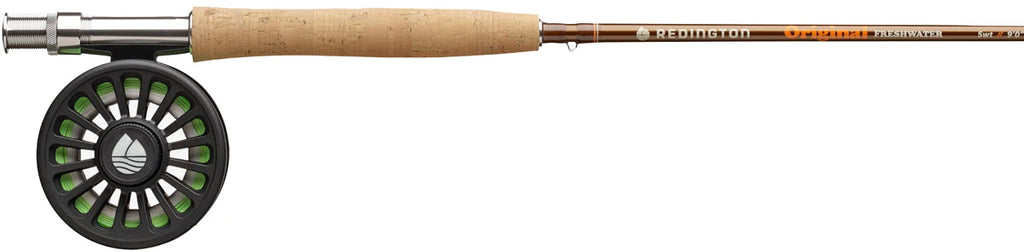Original Freshwater Fly Rod and Reel Combo - 4 pcs