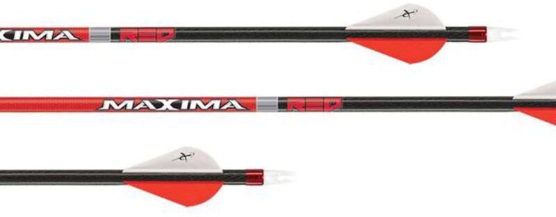 Maxima Red .400 Arrows - 6/PK