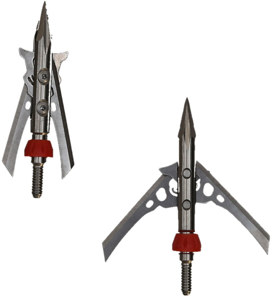Hypodermic Trypan No Collar Broadheads - 2/PK