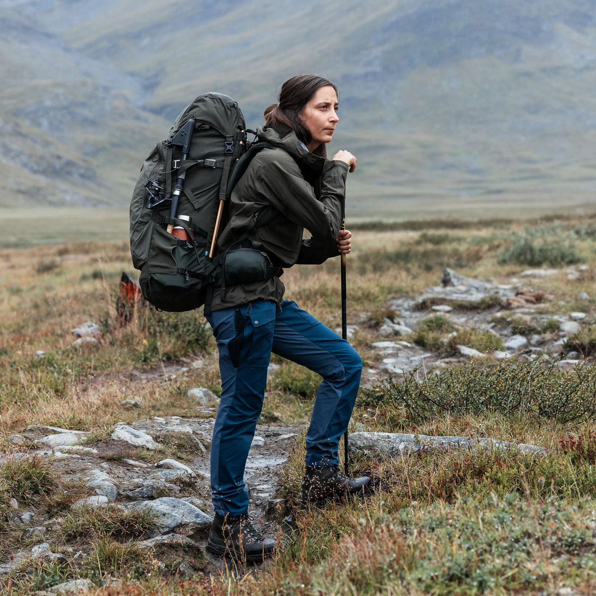 Abisko Hybrid Trail Pants - Women's