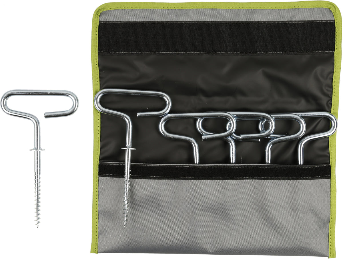 Ice Fishing Shelter Anchors - 6/PK
