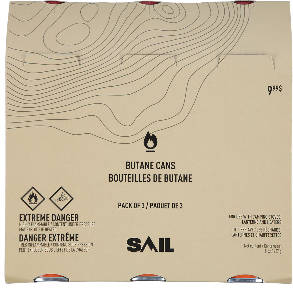 Butane Cans - 3/PK