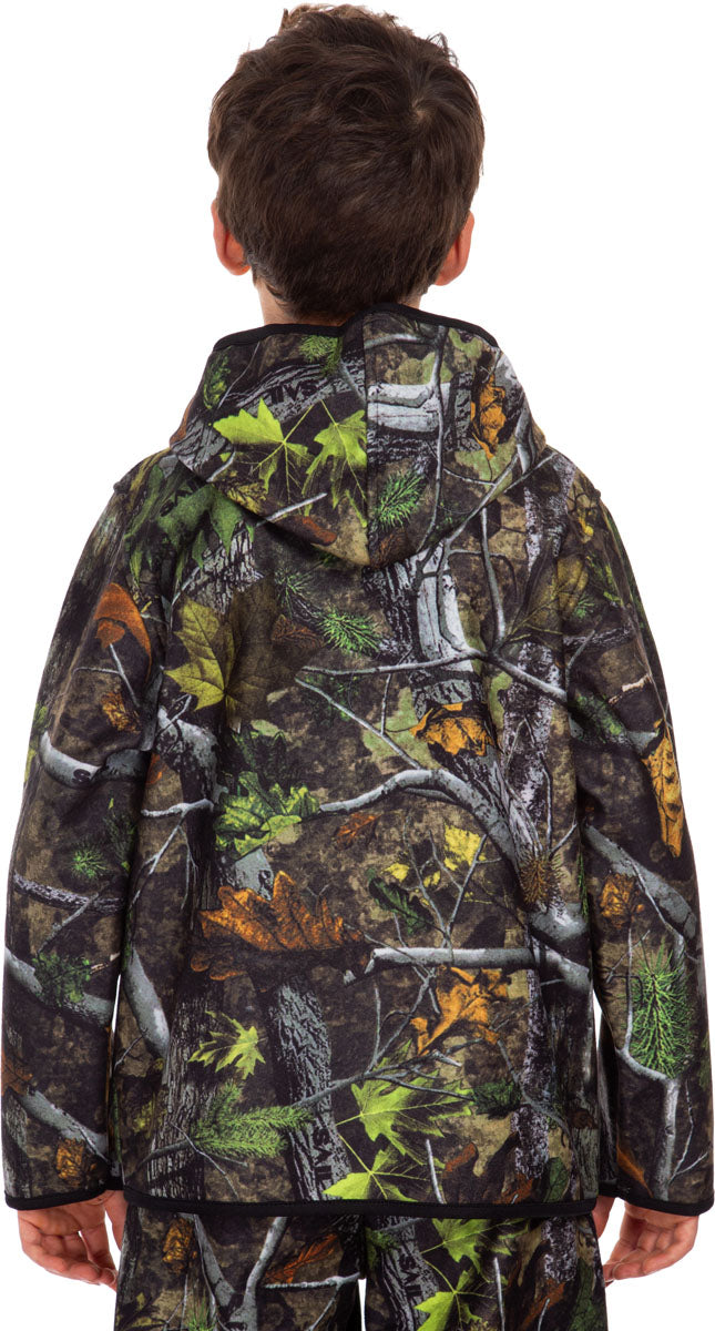 Fall Hunter Hunting Zip Hoodie - Junior