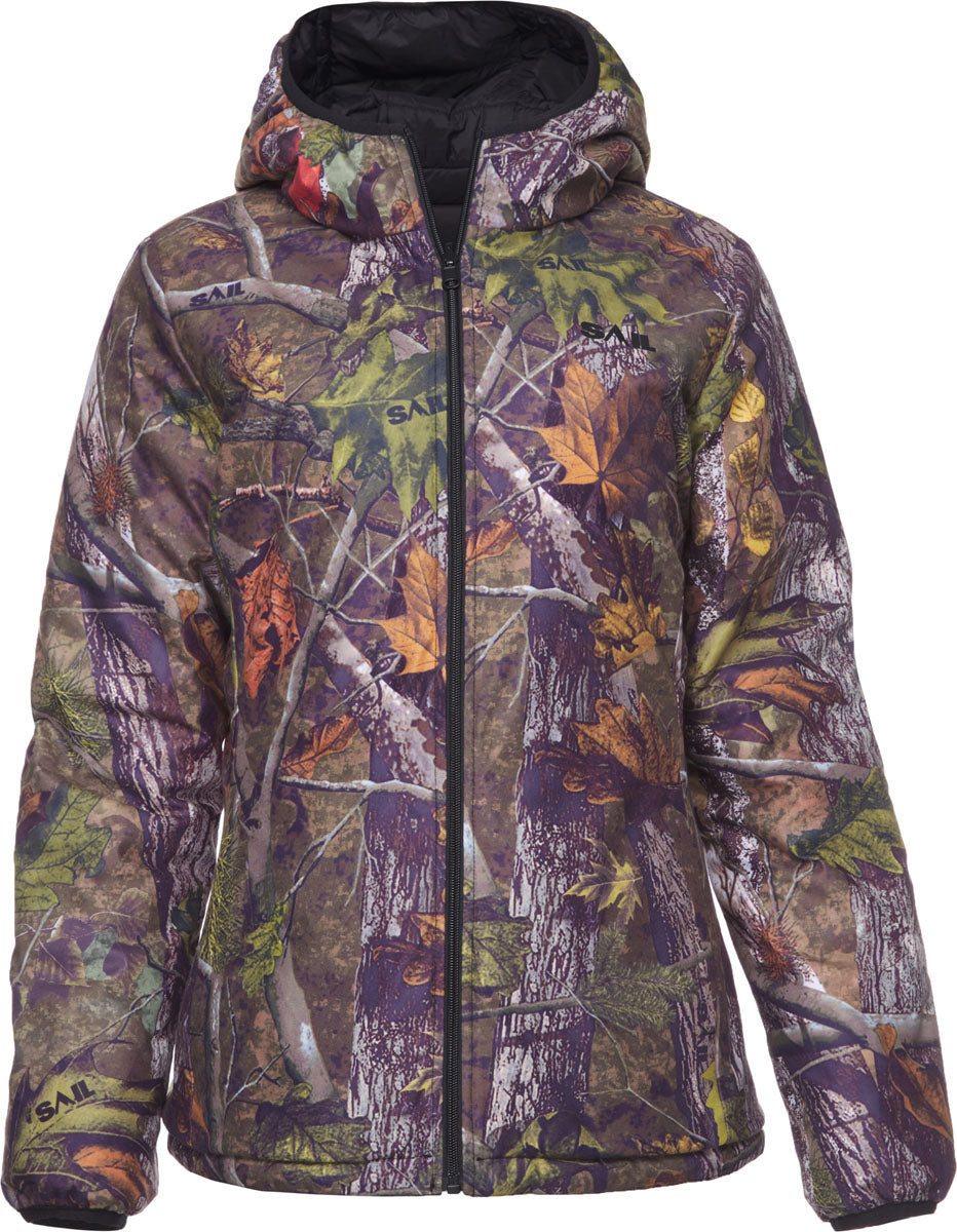 Reversible Hunting Hooded Jacket - Women's