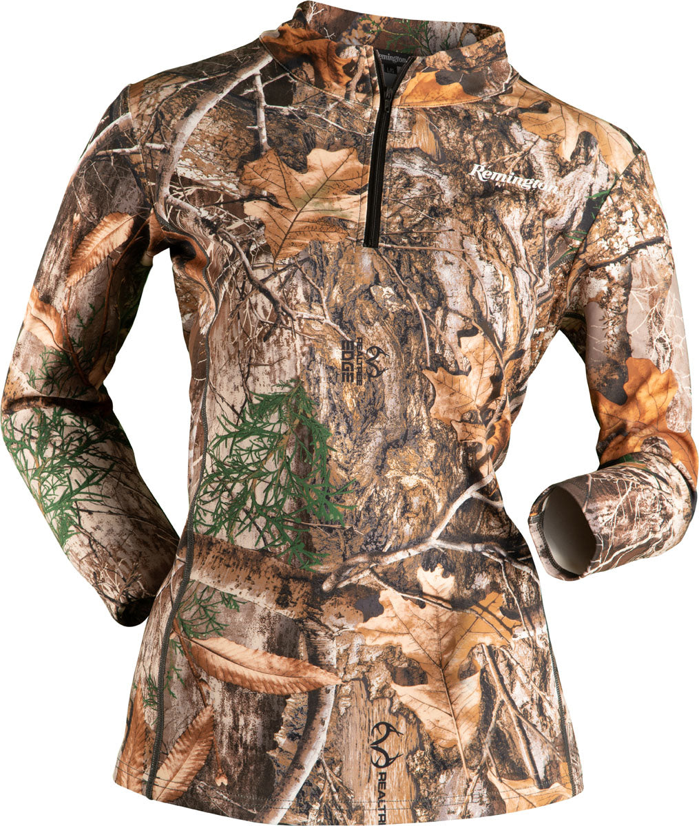 Trapper Hunting Long Sleeve Half Zip Baselayer - Women's
