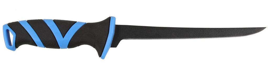 Fishing Fillet Knife with Sharpener - 7.5 in.
