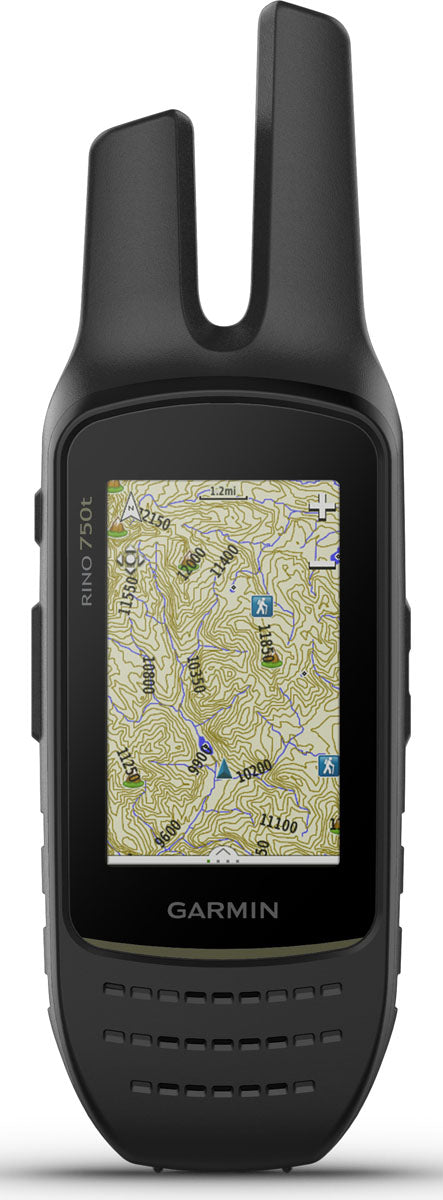 Rino 750t 2-Way Radio and GPS Navigator with TOPO Mapping