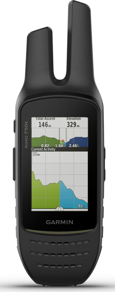 Rino 750t 2-Way Radio and GPS Navigator with TOPO Mapping