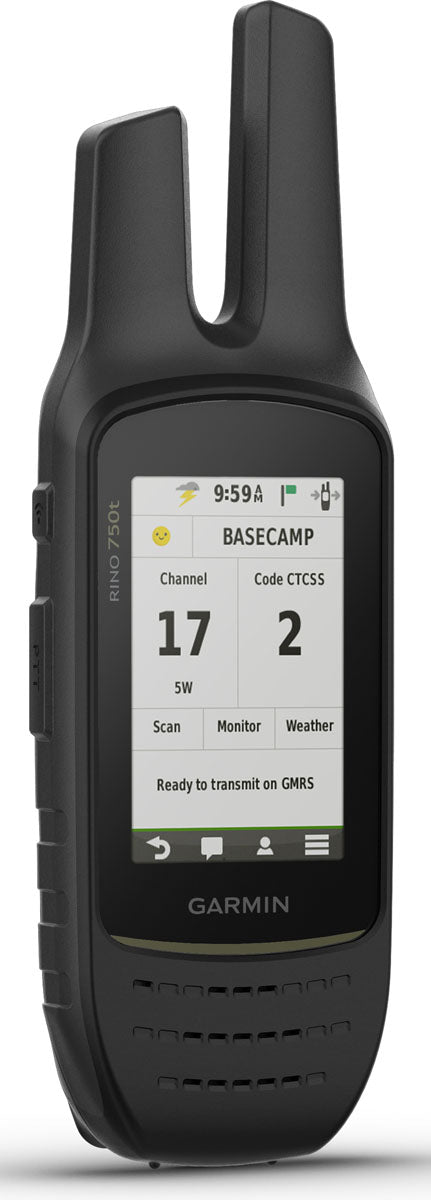 Rino 750t 2-Way Radio and GPS Navigator with TOPO Mapping