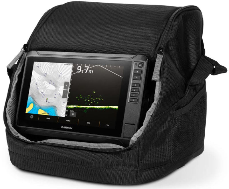 Echomap UHD2 9sv Livescope Plus Ice Fishing Fishfinder with LVS34-IF Transducer