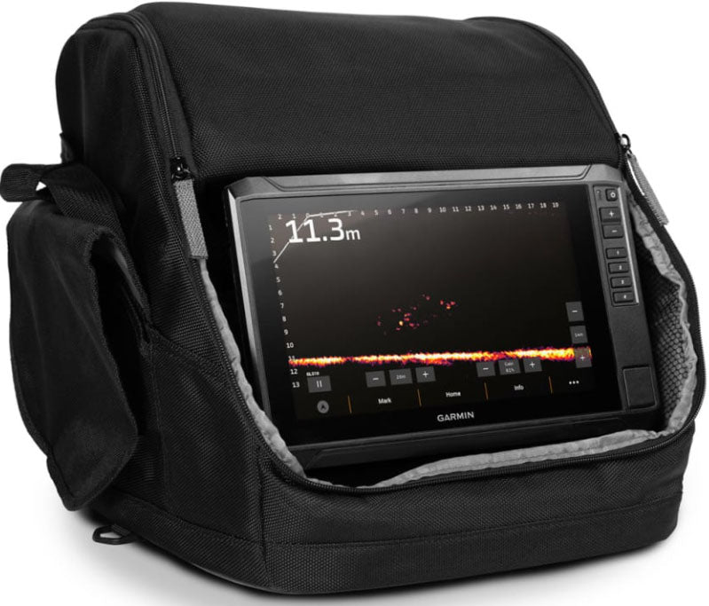 Echomap UHD2 9sv Livescope Plus Ice Fishing Fishfinder with LVS34-IF Transducer