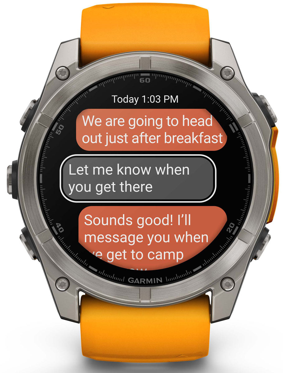 Fēnix 8 Sapphire GPS Activity Smart Watch - 51 mm