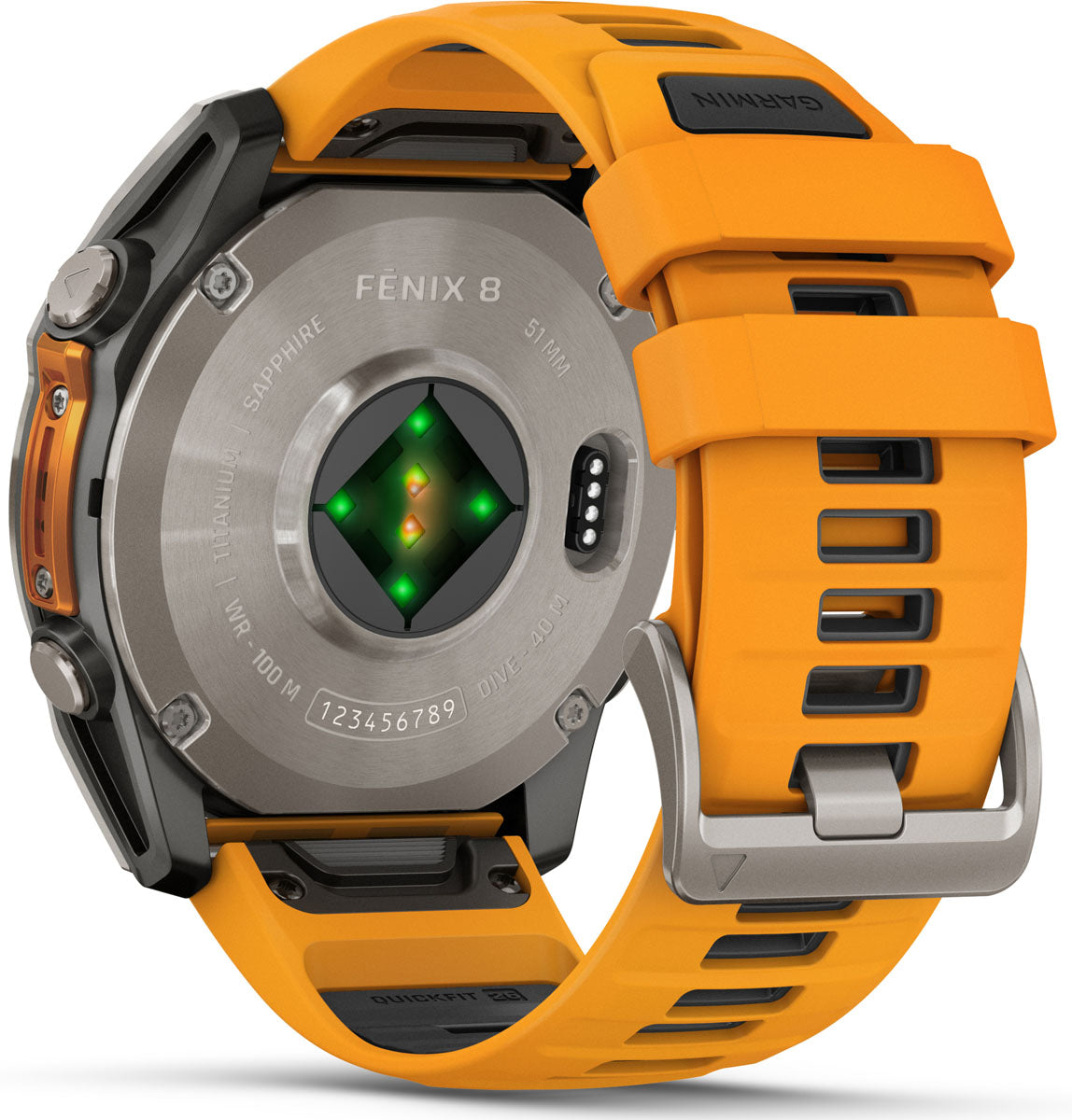 Fēnix 8 Sapphire GPS Activity Smart Watch - 51 mm