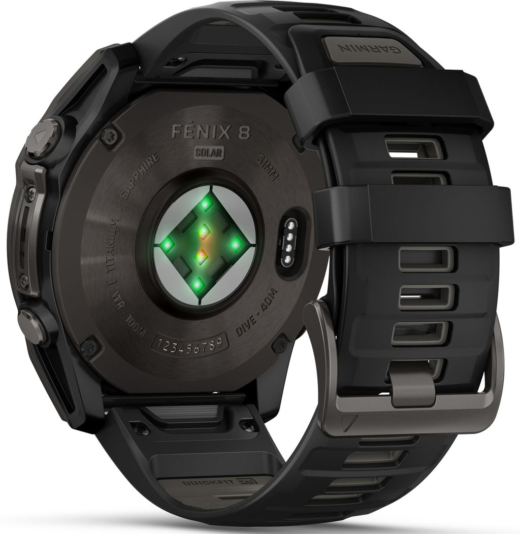 Fēnix 8 Sapphire Solar GPS Activity Smart Watch - 51 mm