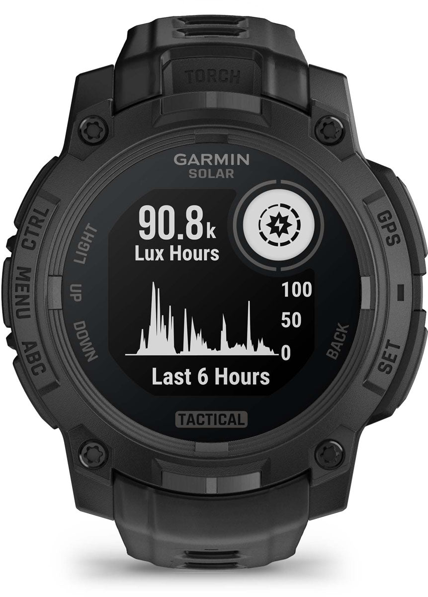Instinct 3 Tactical Solar GPS Activity Smart Watch - 45 mm 
