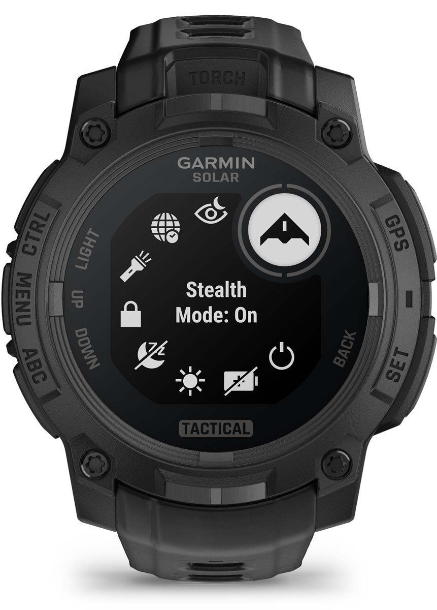 Instinct 3 Tactical Solar GPS Activity Smart Watch - 45 mm 