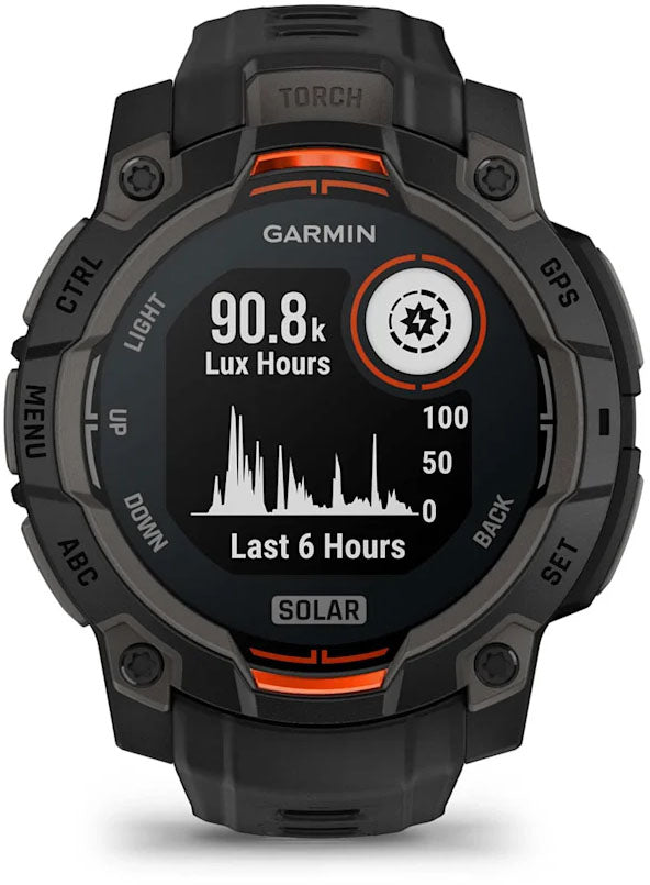 Instinct 3 Solar GPS Activity Smart Watch - 45 mm