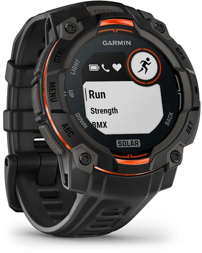 Instinct 3 Solar GPS Activity Smart Watch - 45 mm