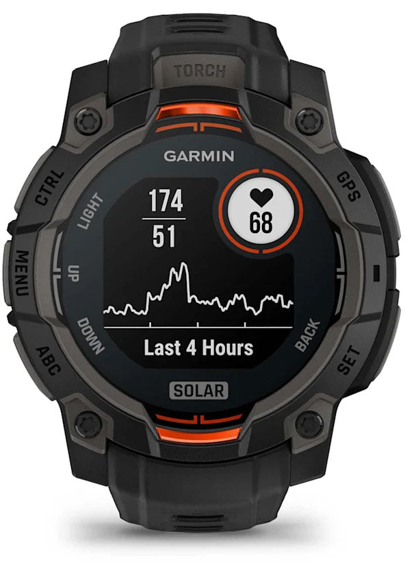 Instinct 3 Solar GPS Activity Smart Watch - 45 mm