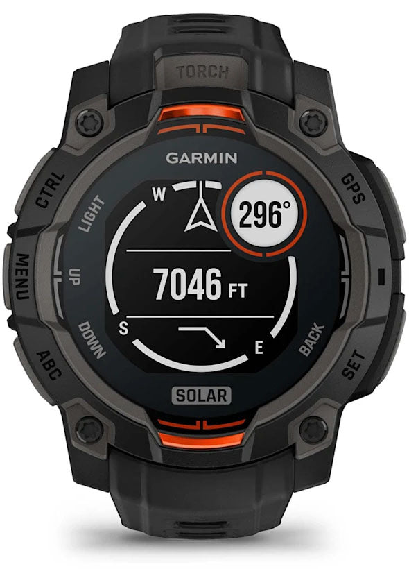 Instinct 3 Solar GPS Activity Smart Watch - 45 mm