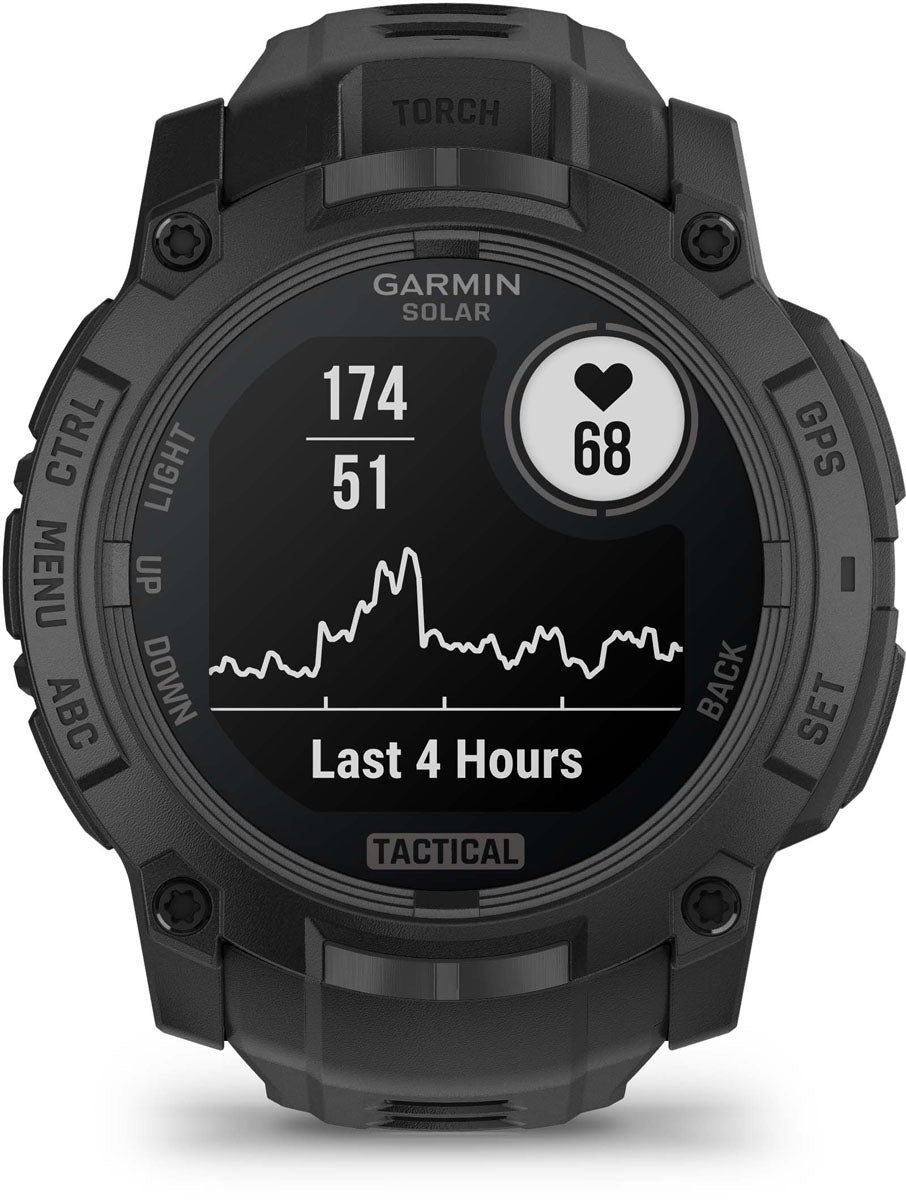 Instinct 3 Tactical Solar GPS Activity Smart Watch - 50 mm 
