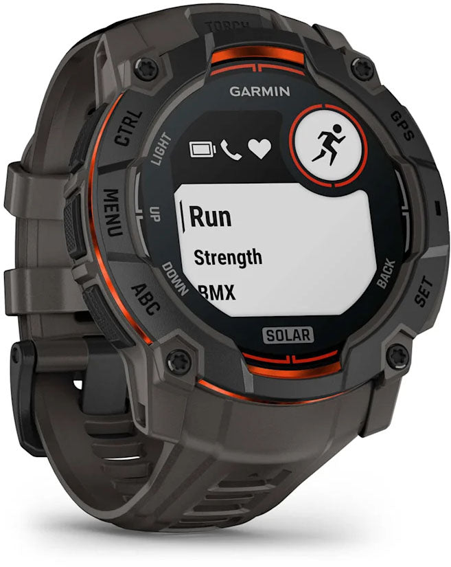 Instinct 3 Solar GPS Activity Smart Watch - 50 mm