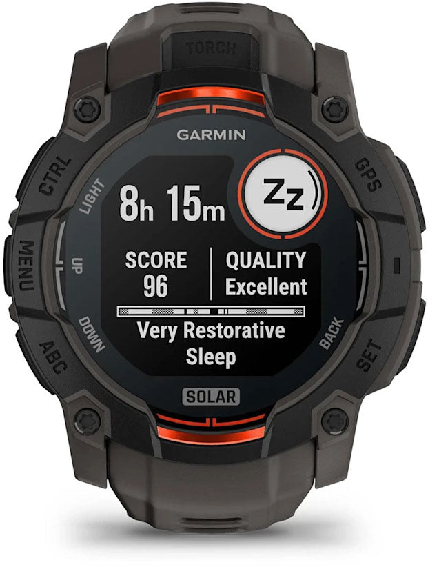 Instinct 3 Solar GPS Activity Smart Watch - 50 mm