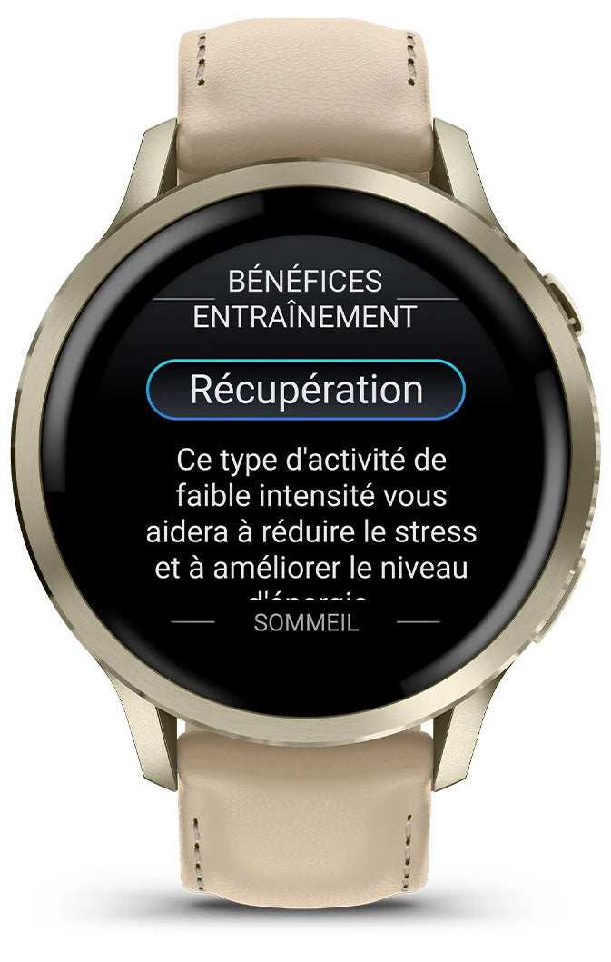Venu 4 GPS Activity Leather Band Smart Watch - 41 mm