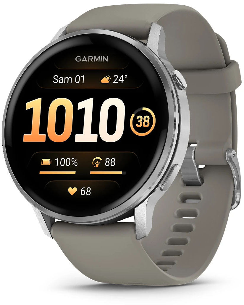 Venu 4 GPS Activity Silicone Band Smart Watch - 45 mm